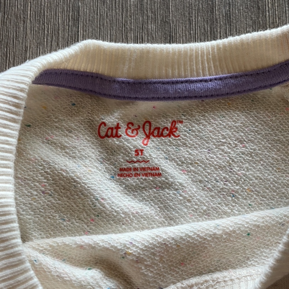 Brand new Cat & Jack matching set Size 5T - Picture 5 of 10